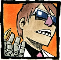 Official illustrated self-portrait of Tite Kubo