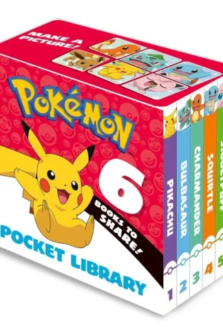Book cover of Pokemon Pocket Library (6 Mini Board Books)