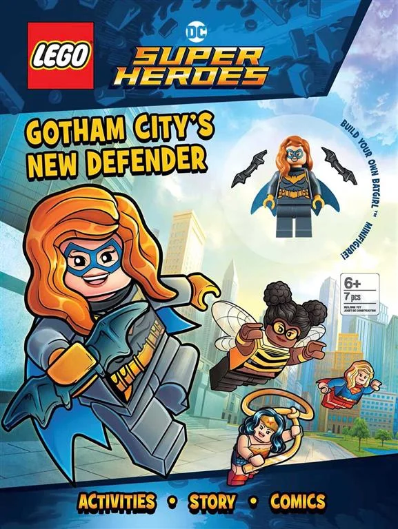 Book cover of LEGO DC Super Heroes: Gotham City's New Defender (Activity Book with Minifigure)