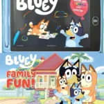 Bluey: Family Fun! (Write-On Rainbow LCD Screen!)