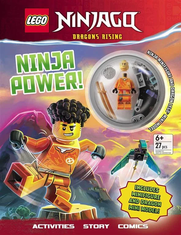Book cover of LEGO NINJAGO: Ninja Power! (Activity Book with Minifigure)