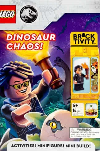 Book cover of LEGO Jurassic World: Dinosaur Chaos!
