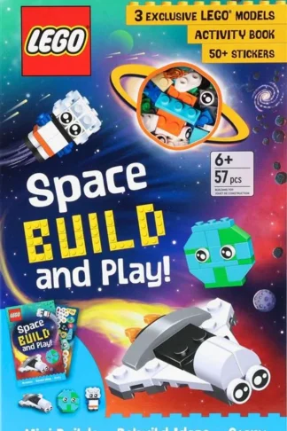 Book cover of LEGO Books: Space Build and Play!