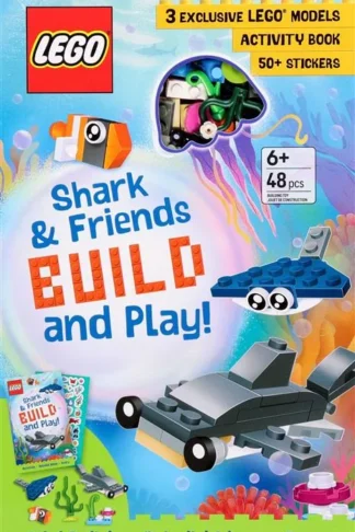 Book cover of LEGO Books: Shark & Friends Build and Play!