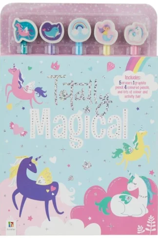 Book cover of Totally Magical: Activity Book & Pencil Set