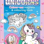 Kaleidoscope Colour-Me-Magnets: Unicorns (+Colouring Book)