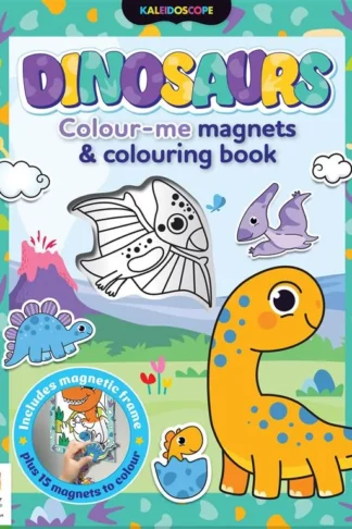 Book cover of Kaleidoscope Colour-Me Magnets: Dinosaurs
