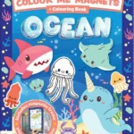 Kaleidoscope Colour-Me-Magnets: Ocean (+Colouring Book)