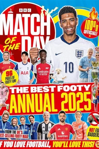 Book cover of Match of the Day Annual 2025