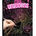 Scratch Art Creations: Neon Unicorns