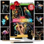 Disney Animals: Scratch Art