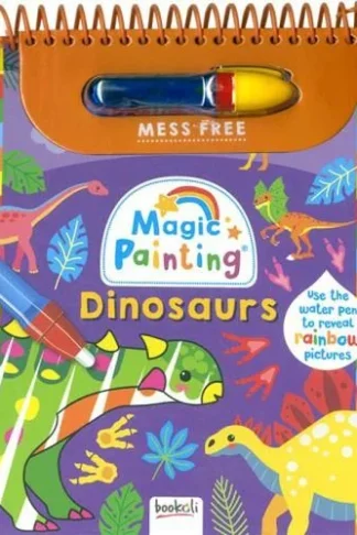 Book cover of Magic Painting: Dinosaurs (Mess Free Water Painting)
