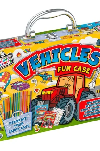 Book cover of Colour & Carry: Vehicles Fun Case
