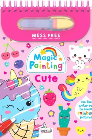Book cover of Magic Painting: Cute Animals (Mess Free Water Painting)