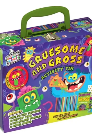 Book cover of Gruesome & Gross: Fart-Tastic Puzzle & Activity Book