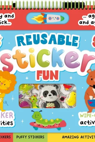 Book cover of Reusable Sticker Fun: Play and Stick Again and Again!