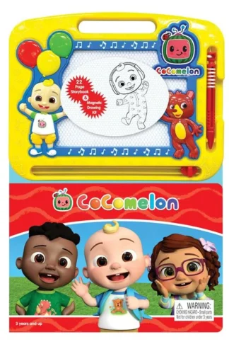 Book cover of Learning Series: Moonbug CoComelon (Magnetic Drawing Board Book)