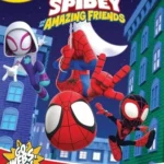 Marvel Spidey and His Amazing Friends: My Busy Books (Storybook, 10 Figurines, Playmat)