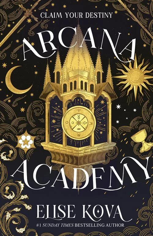 Arcana Academy by Elise Kova book cover