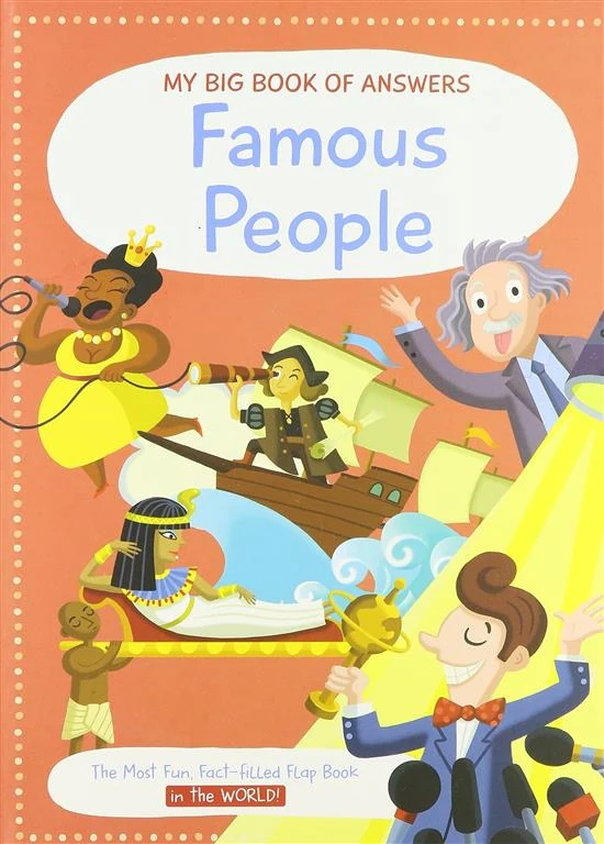 Big Book Of Answers:Famous People book cover