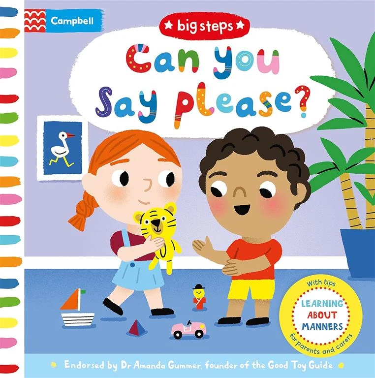 Big Steps: Can You Say Please? (Learning About Manners) book cover
