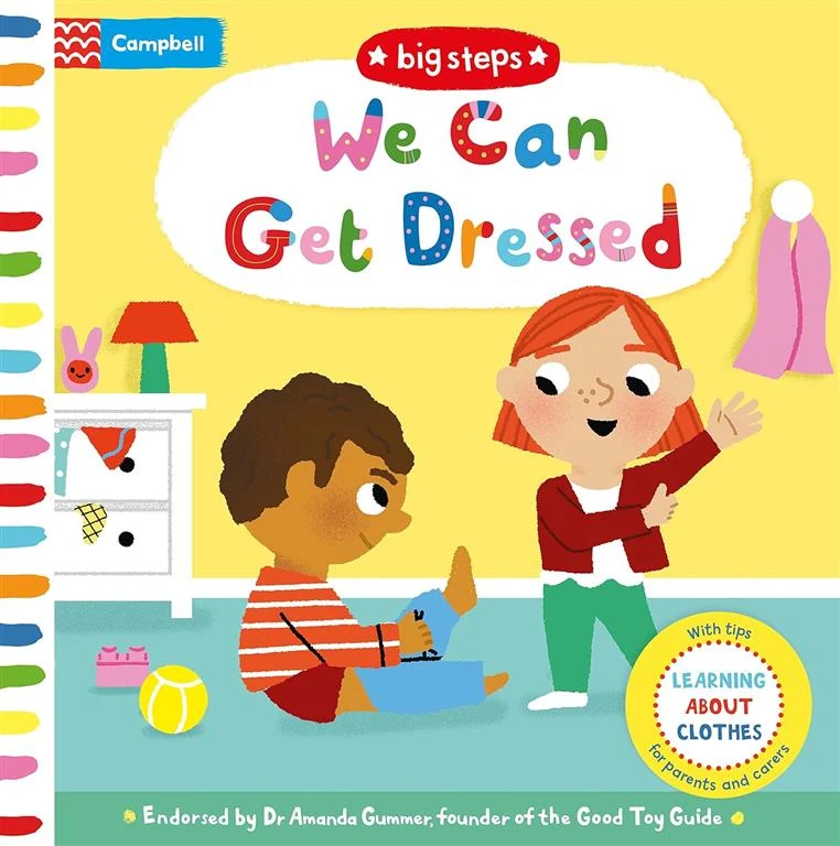 Big Steps: We Can Get Dressed (Learning About Clothes) book cover
