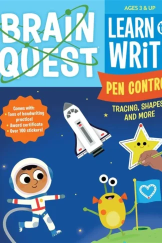 Brain Quest Learn to Write: Pen Control, Tracing, Shapes, and More book cover