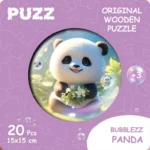 بازل خشبي باندا Bubblezz Panda من Puzz، 20 قطعة