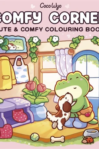 Comfy Corner by Coco Wyo, Penguin - UK edition colouring book cover