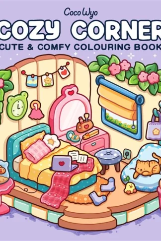 Cozy Corner by Coco Wyo, Penguin - UK edition colouring book cover