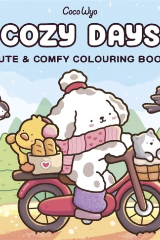 Cozy Days by Coco Wyo, Penguin - UK edition colouring book cover