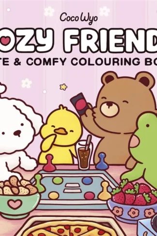 Cozy Friends by Coco Wyo, Penguin - UK edition colouring book cover