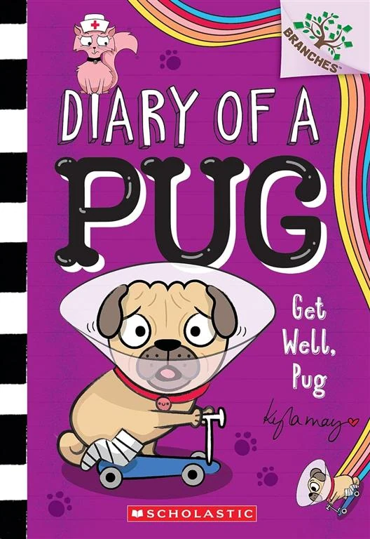 Diary of a Pug 12: Get Well, Pug book cover
