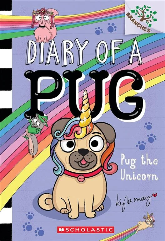 Diary of a Pug 14: Pug the Unicorn book cover