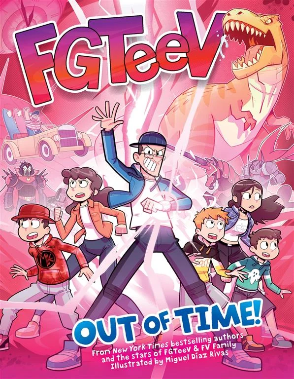 FGTeeV: Out of Time! A Graphic Novel book cover