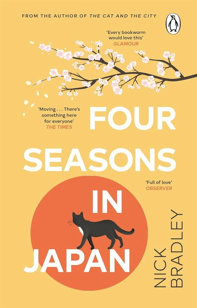 Four Seasons in Japan by Nick Bradley book cover