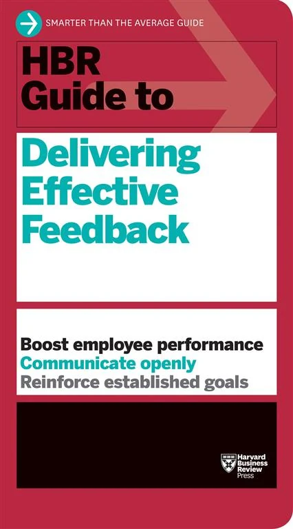 HBR Guide to Delivering Effective Feedback book cover