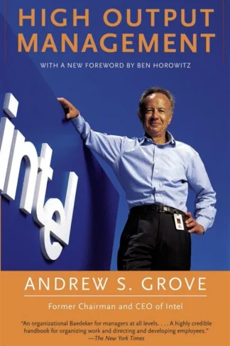 High Output Management by Andrew S. Grove book cover