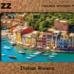 بازل خشبي الريفيرا الإيطالية Italian Riviera من Puzz، 250 قطعة