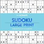 Large Print Puzzle Book - Sudoku - Aqua