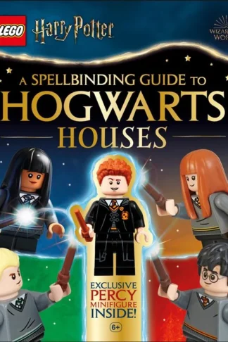 LEGO Harry Potter A Spellbinding Guide to Hogwarts Houses by Julia March book cover