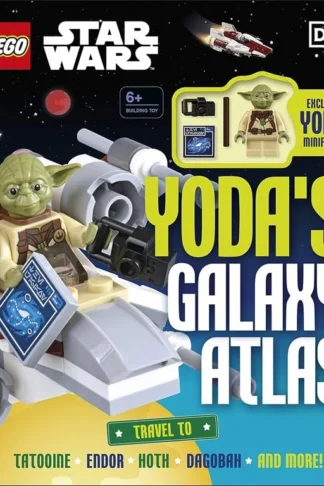 LEGO Star Wars Yoda's Galaxy Atlas by Simon Hugo book cover