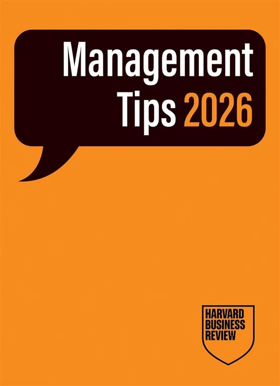 Management Tips 2026: From Harvard Business Review book cover