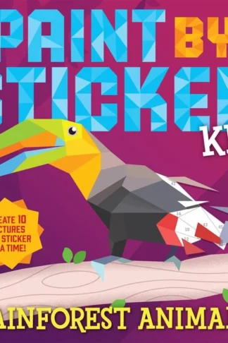 Paint by Sticker Kids: Rainforest Animals book cover