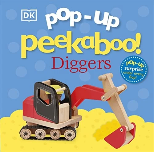 Pop-Up Peekaboo! Diggers book cover