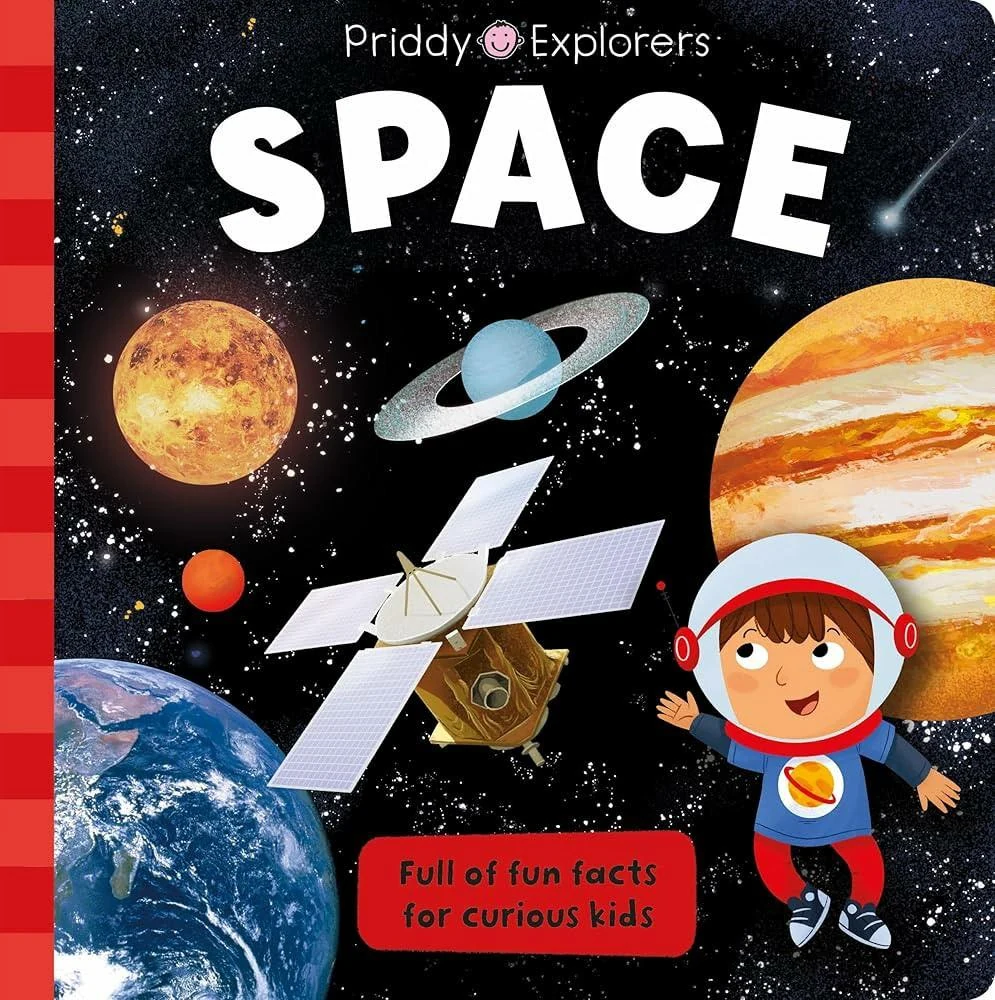 Priddy Explorers: Space book cover