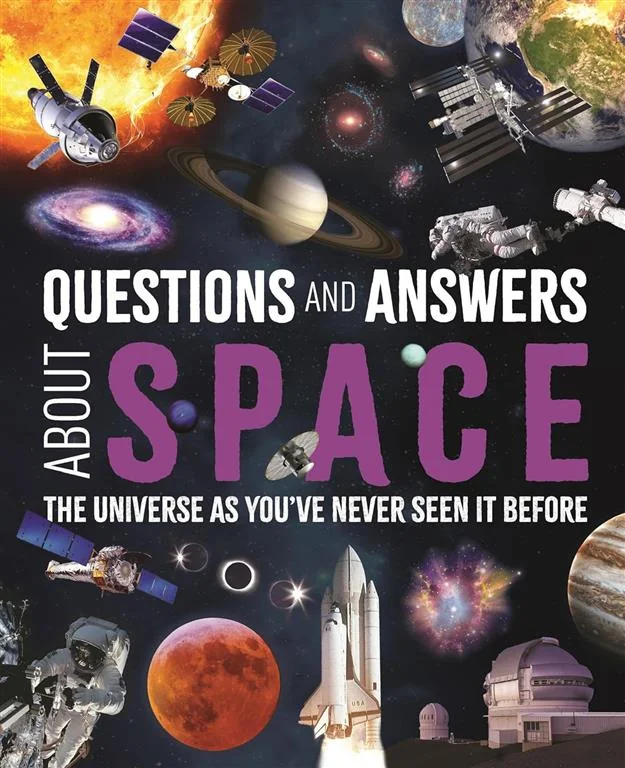 Questions and Answers About: Space: Stars, Planets and Spacecraft book cover