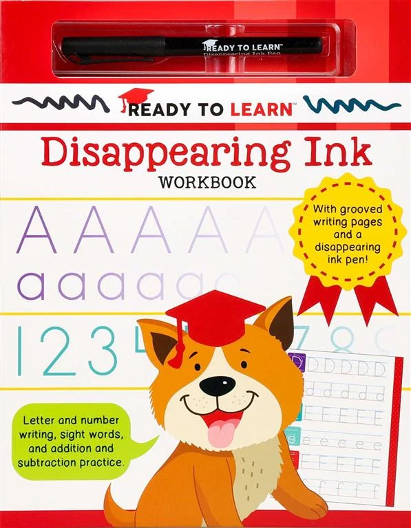 Ready to Learn: Disappearing Ink Workbook book cover