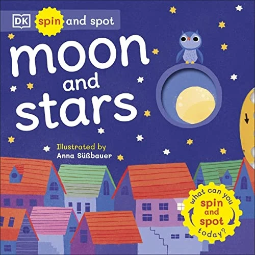 Spin and Spot: Moon and Stars book cover