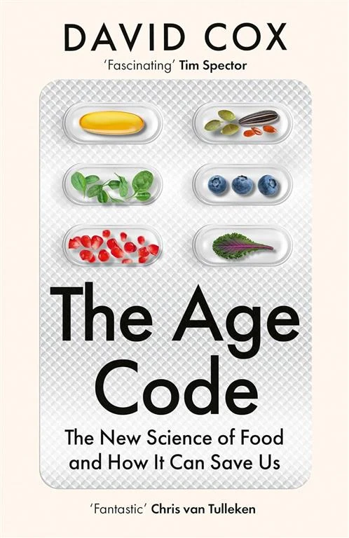 The Age Code: The New Science of Food and How It Can Save Us by David Cox book cover